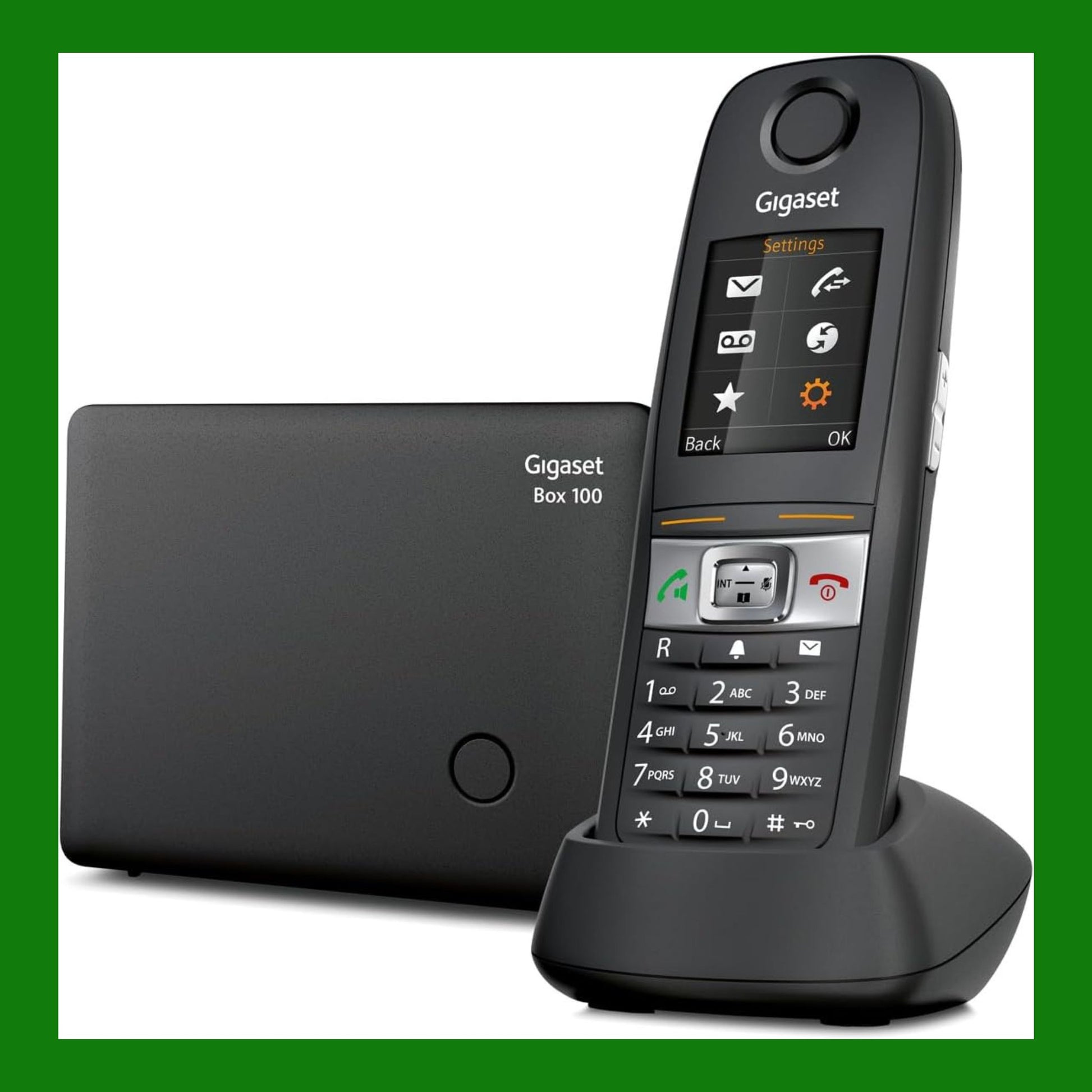 Gigaset E630 - Telefono Cordless, Resistente ad Urti, Spruzzi e Polvere