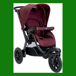 Passeggino Activ3 Con 3 Ruote, Funzionale e Facile da Guidare Su Tutti i Terreni