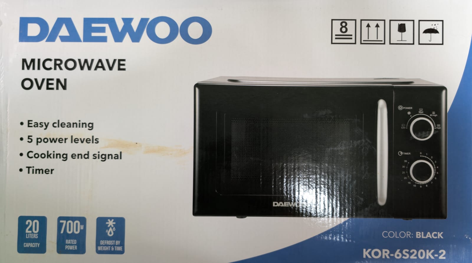 Daewoo  forno a microonde KOR6S20K2