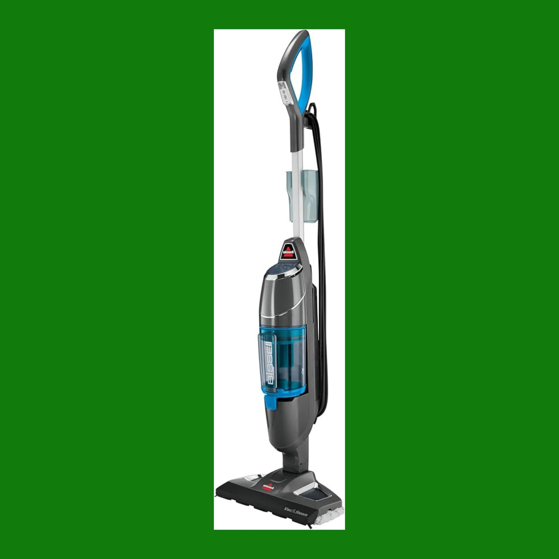 BISSELL Vac & Steam Titanium Aspirapolvere e Pulitore a Vapore 2 in 1  Progettato per Pavimenti Duri