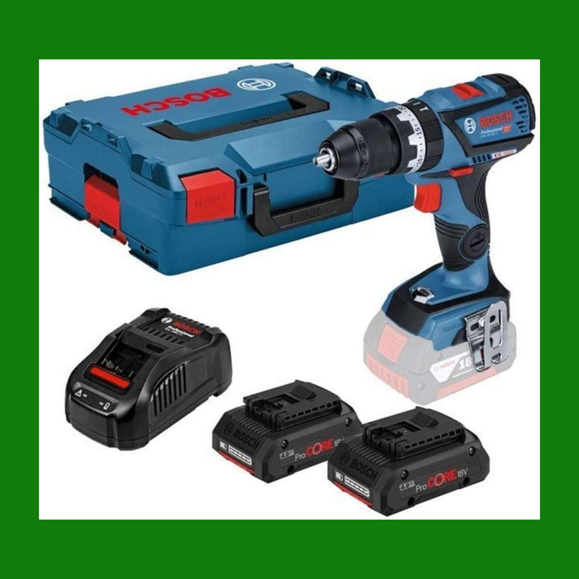 Trapano avvitatore 18 V 50 Nm (2 x 5.0 Ah) GSR 18 V-50 Bosch 06019H5001