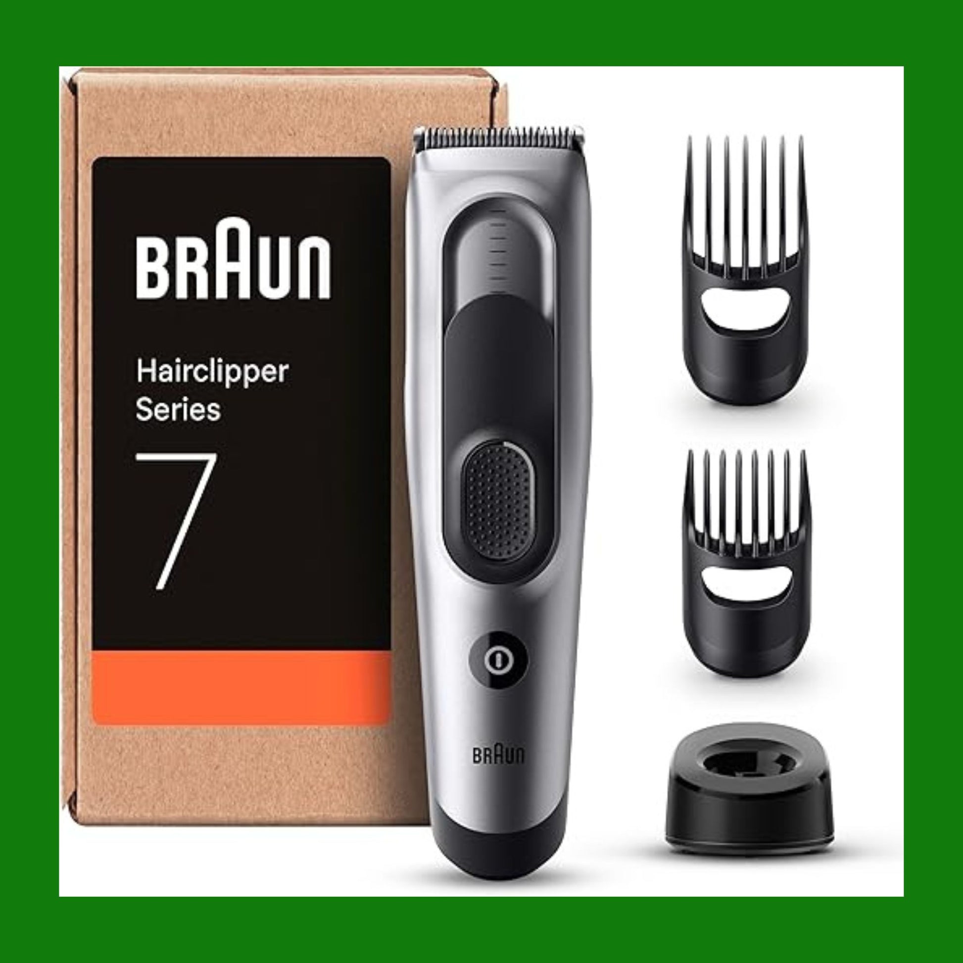 Braun Series 7 TAGLIACAPELLI UOMO, Macchinetta per Capelli