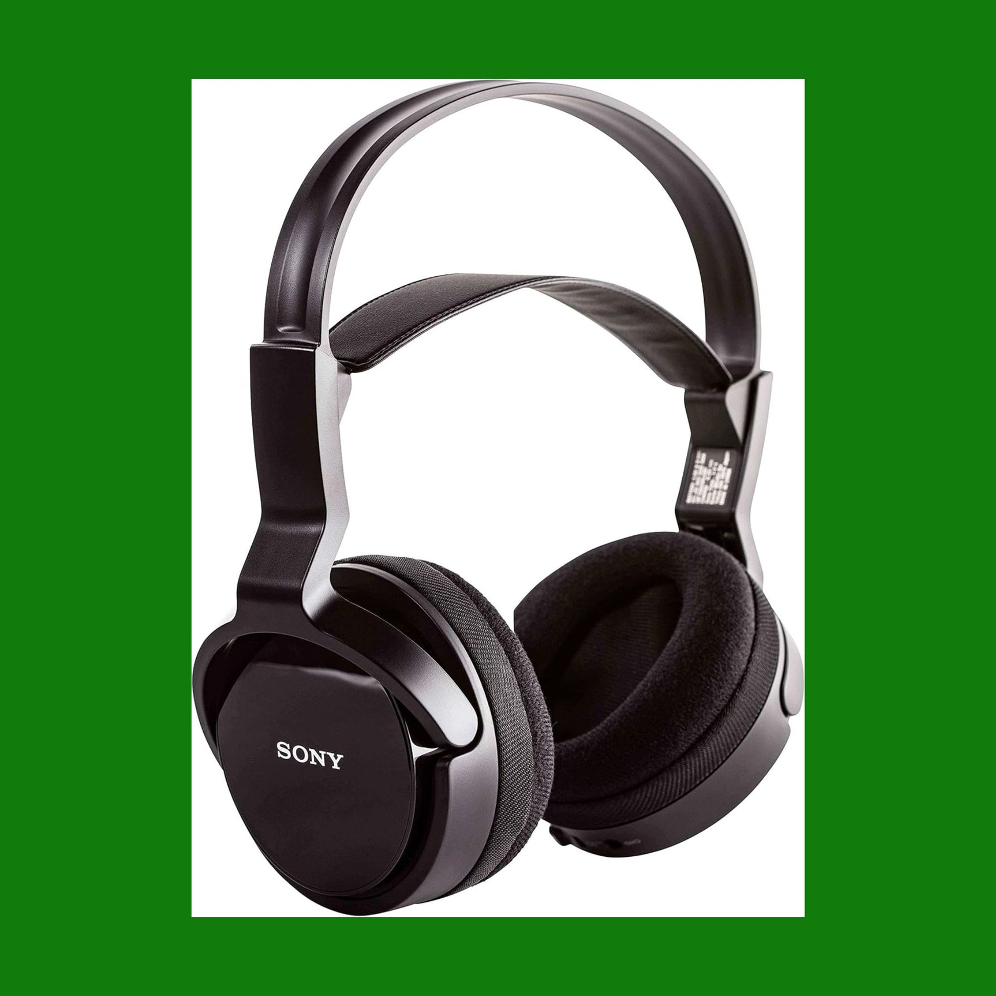 Sony Mdr-Rf811Rk Cuffie Tv Wireless Over-Ear, Portata 100 Metri, High frequency, Nero/Antracite
