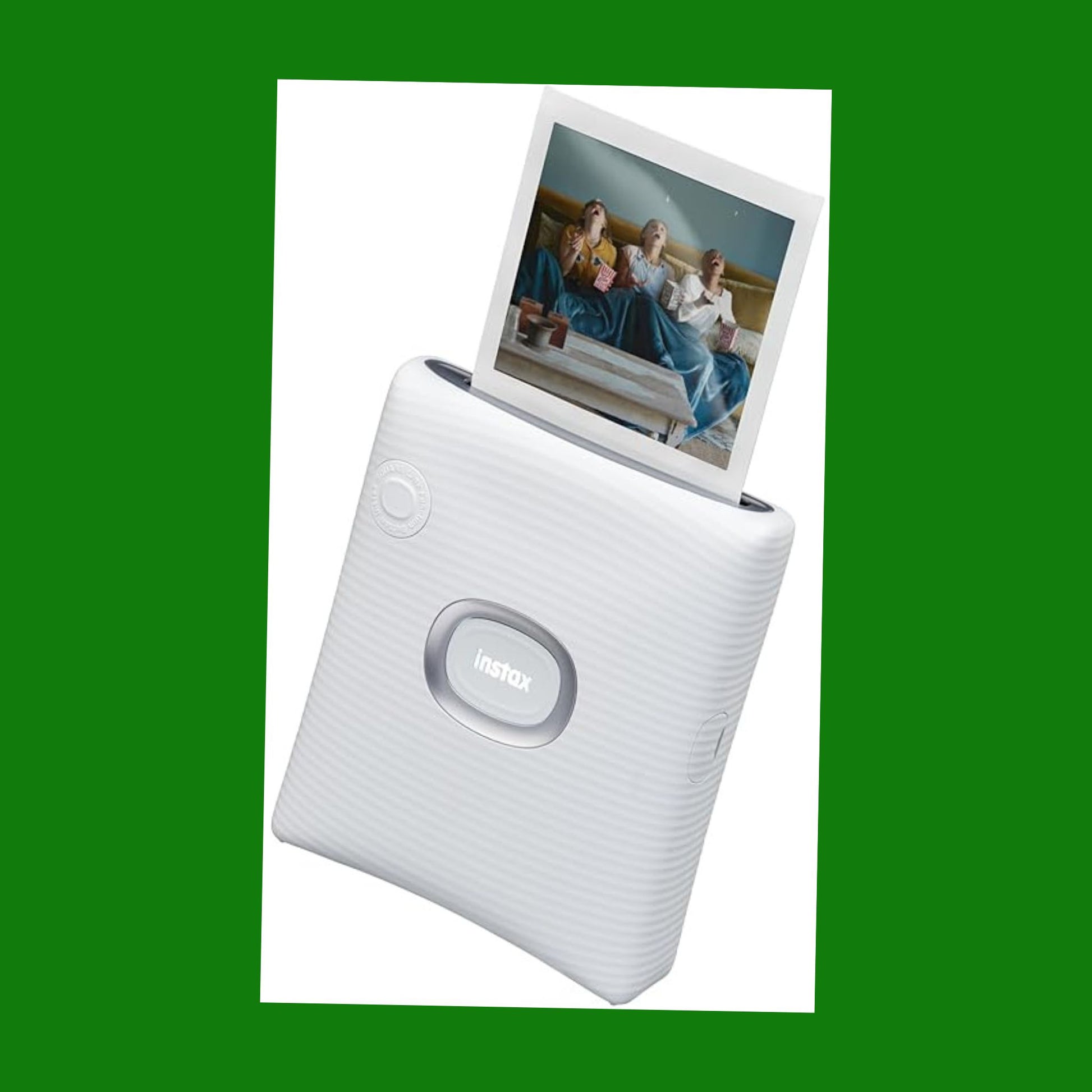 Fujifilm instax SQUARE Link Ash White - Stampante per Smartphone a Sviluppo Istantaneo,