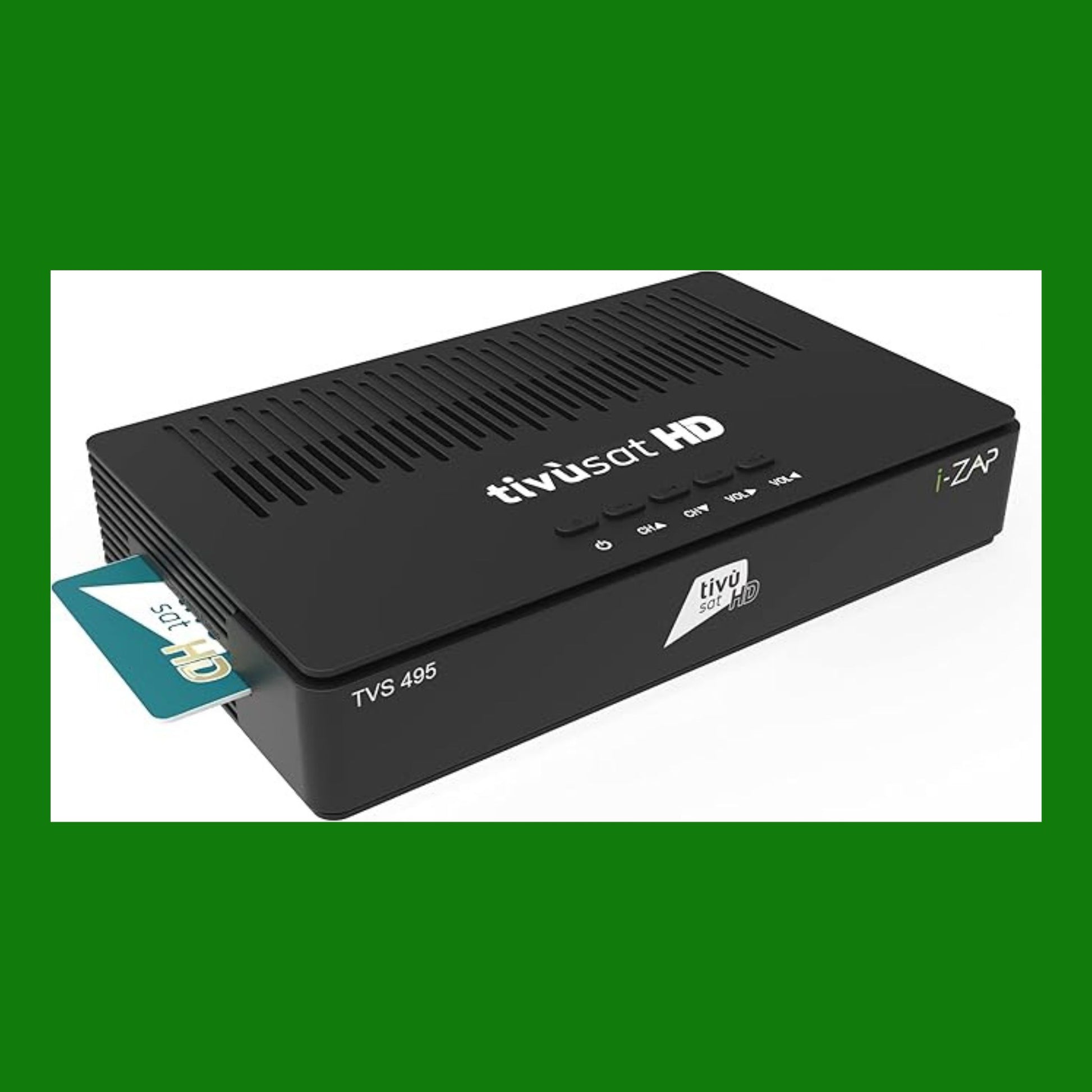 i-ZAP TVS 495 Ricevitore Satellitare Tivùsat DVB S2 HD