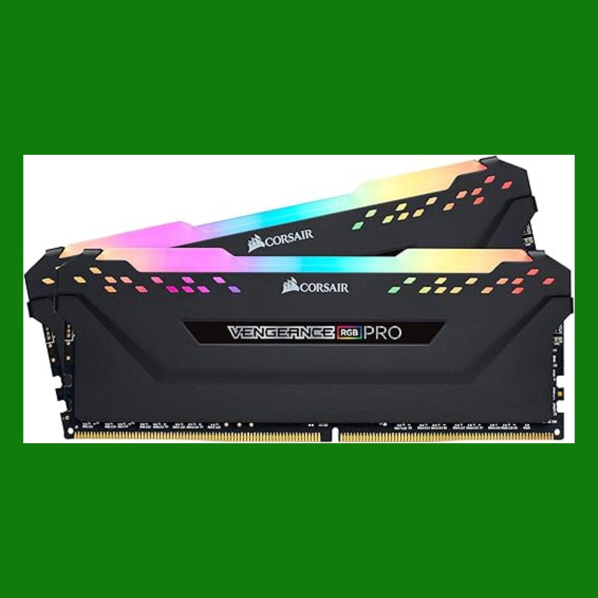 Corsair CMW16GX4M2D3600C18 Memoria per Desktop, Nero, 2 x 8 gb