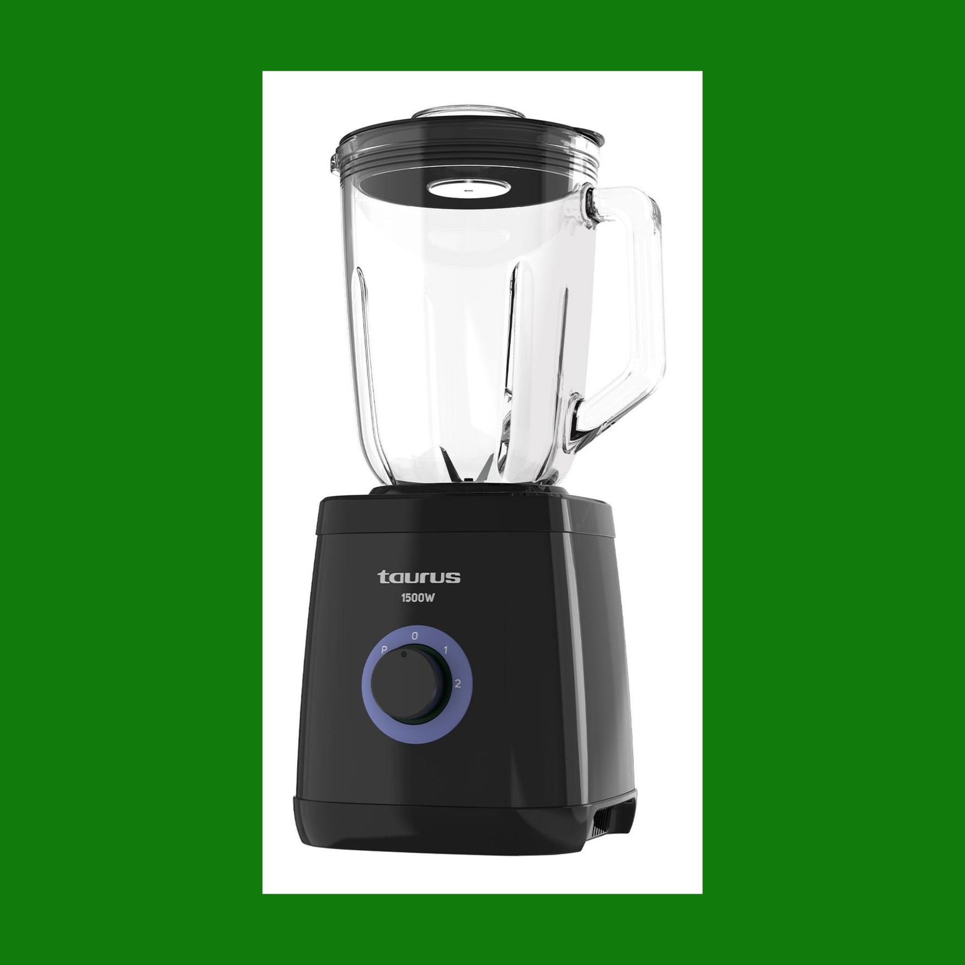 FRULLATORE IN VETRO  TAURUS  1,5L 1500W
2 VELOCITA