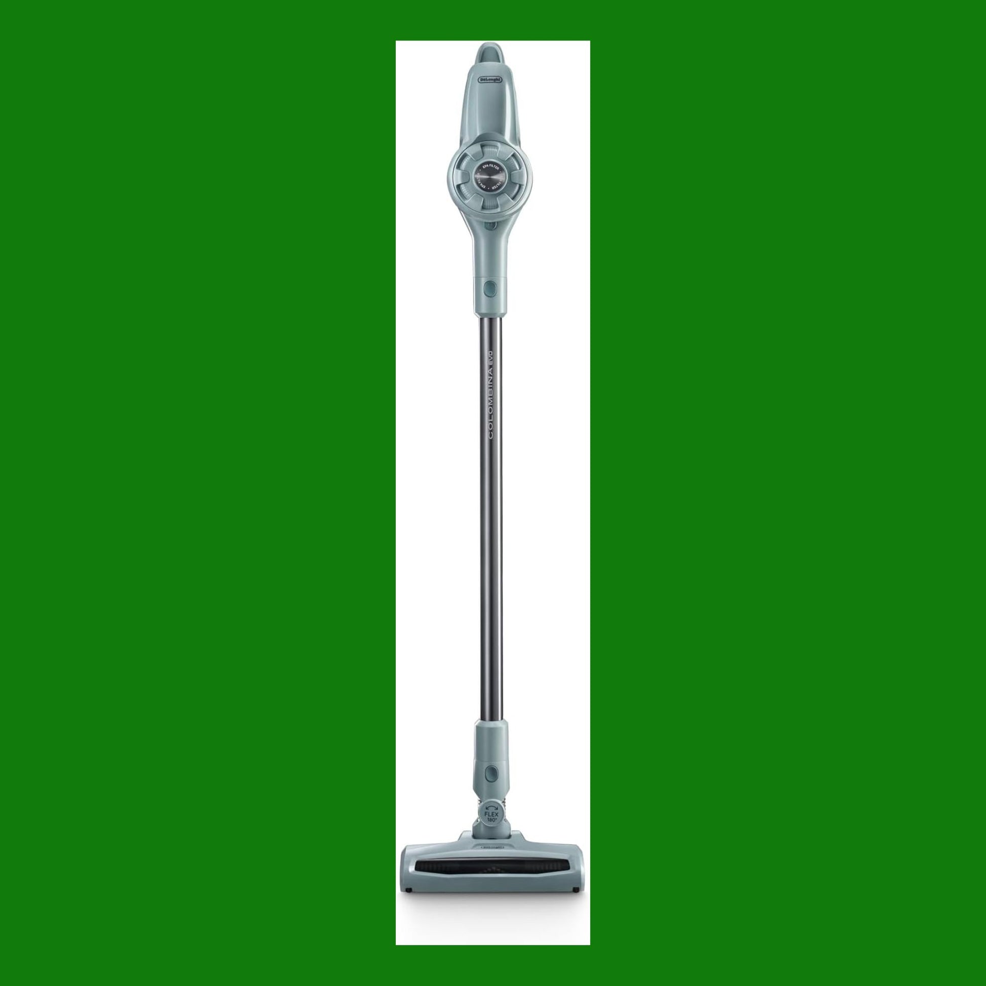 De'Longhi XLM355.ADC Scopa elettrica Senza Filo e Sacco, Ricaricabile, RICARICA VELOCE, Spazzola Motorizzata