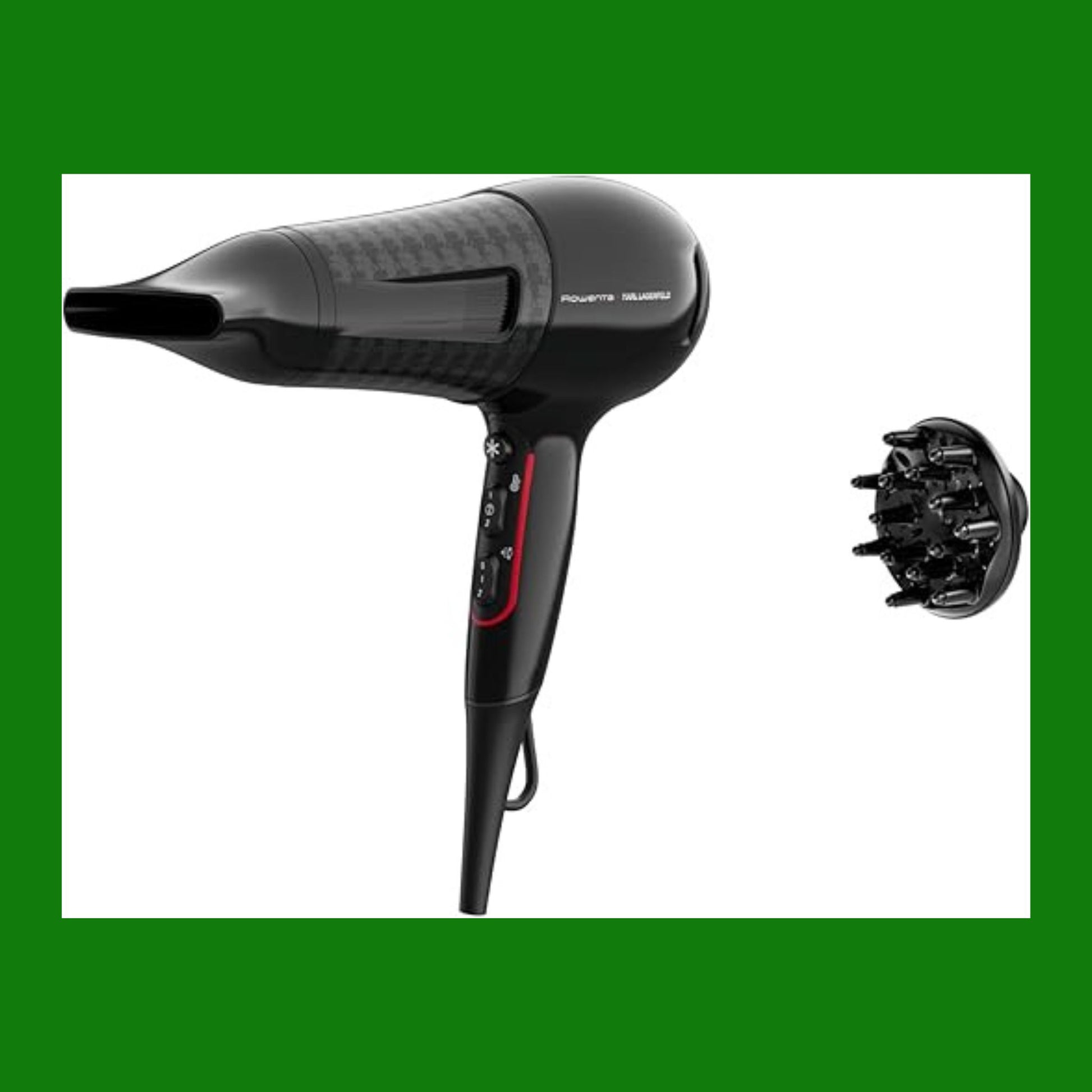 Rowenta x Karl Lagerfeld CV591L Powerline Asciugacapelli, 2300 W, Boost di Ioni
USATO