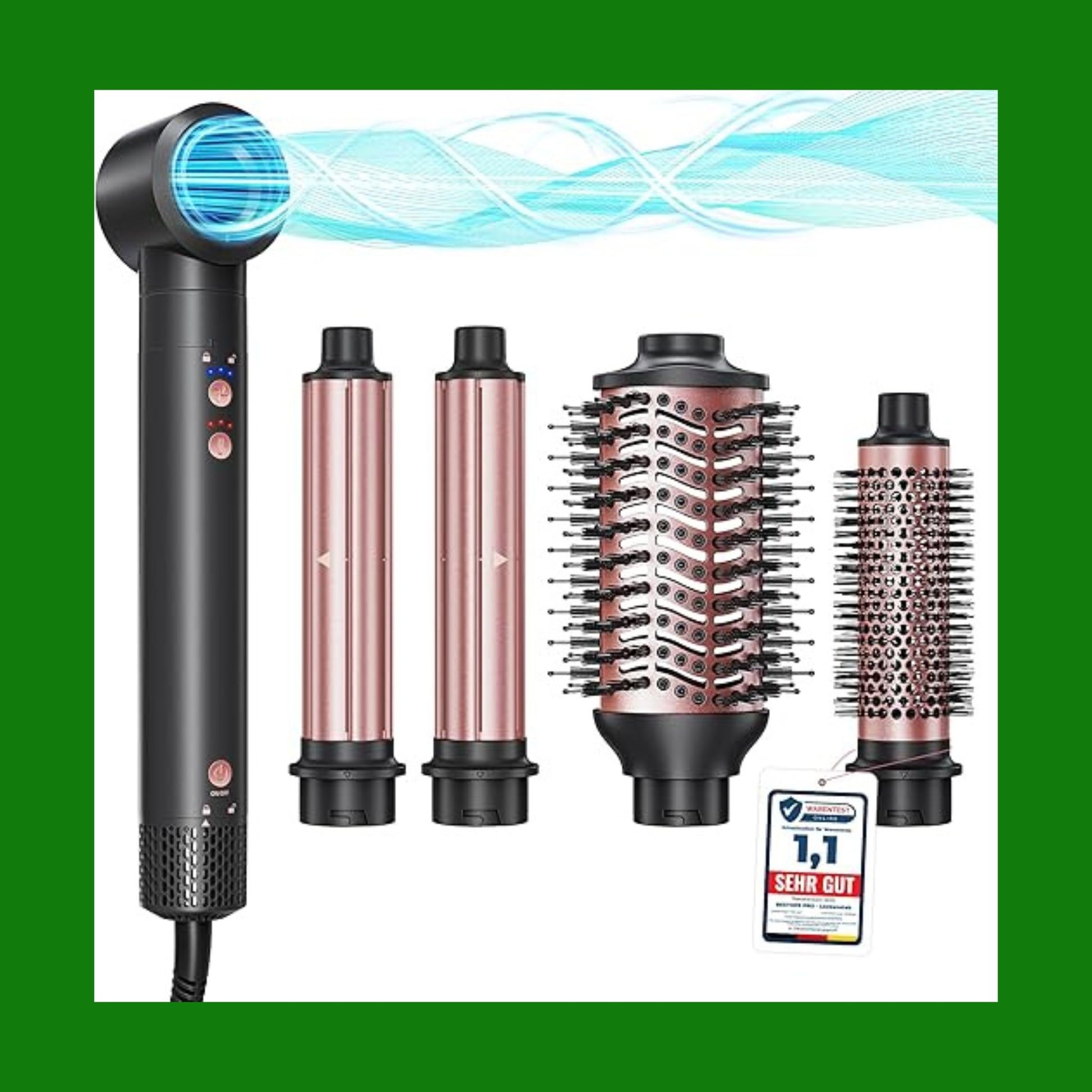 Styler Per Capelli 5 in 1, BESTOPE PRO 110,000 giri/min, ad Alta Velocità