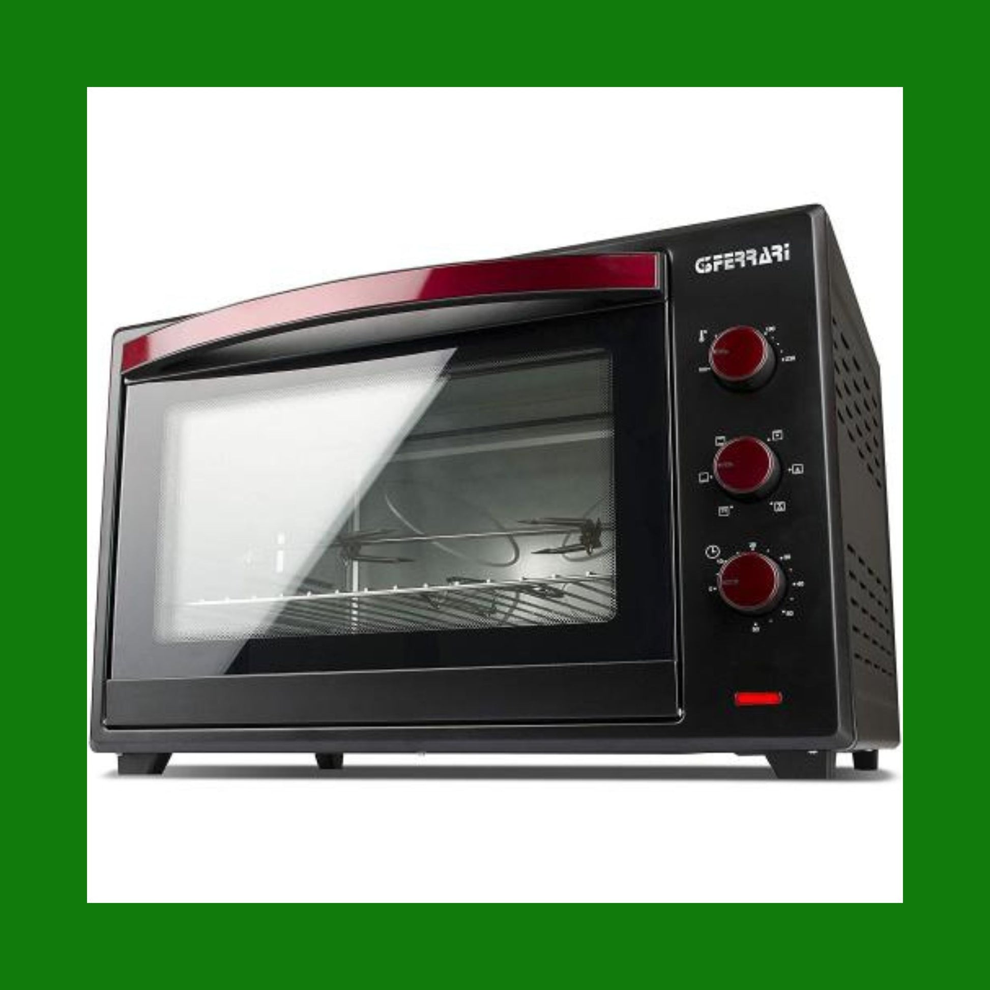 Forno Elettrico Ventilato con Girarrosto 60L 2000W - Ferrari