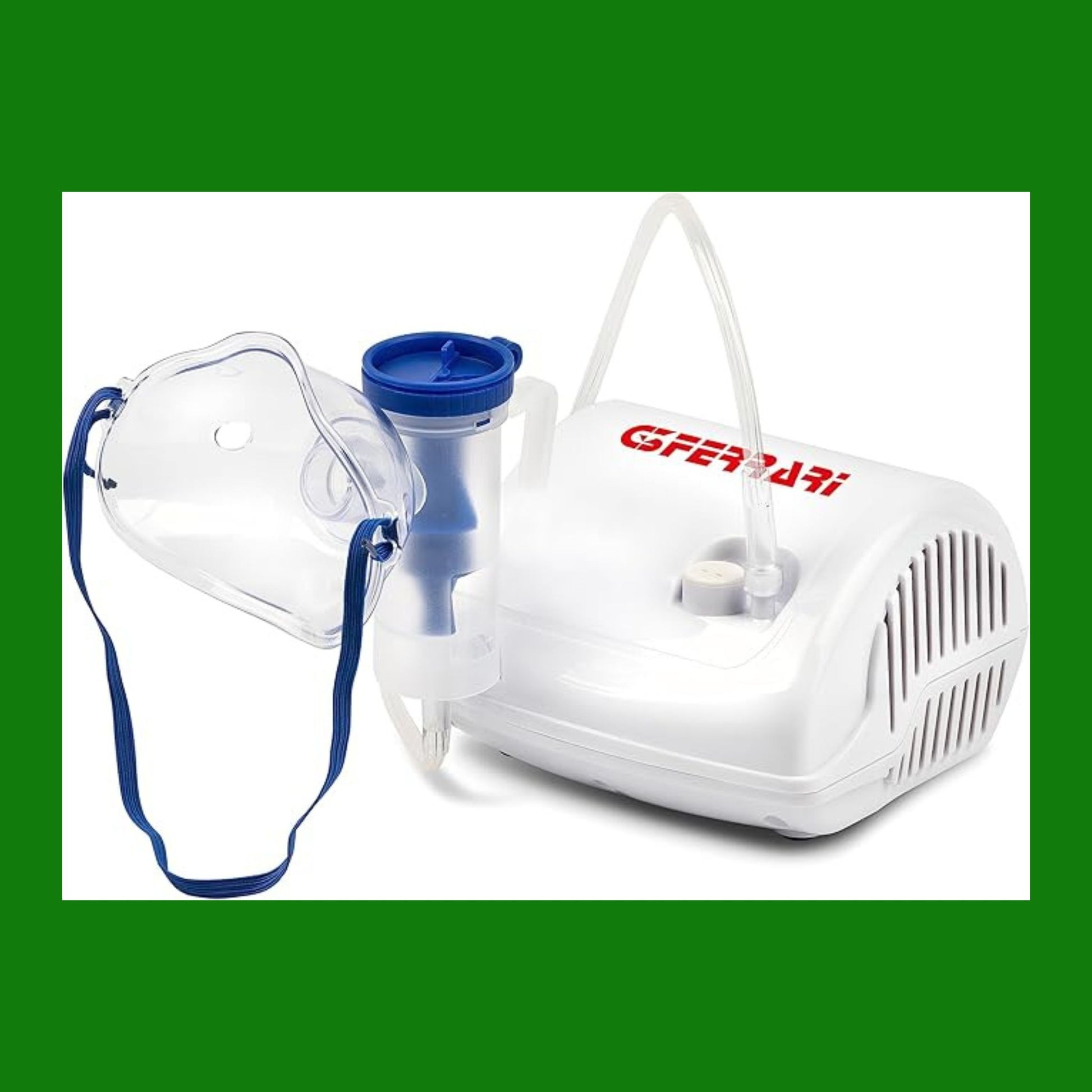 G3 Ferrari G30056 Macchina per Aereosol, senza olio, compressore, 12-14,5 Psi, 8-10 l/min, Bianco