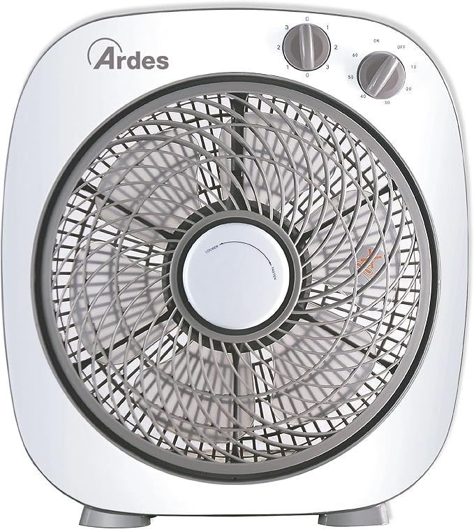 Ardes FLOOR 26 Ventilatore Portatile 45W 26 cm da Pavimento o Tavolo con Oscillazione Automatica
