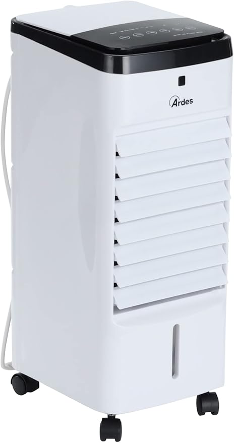 ARDES AR5R06D Raffrescatore Evaporativo, Compatto e Potente, Umidificatore con 3 Velocità, Flusso d'Aria Oscillazione Automatica