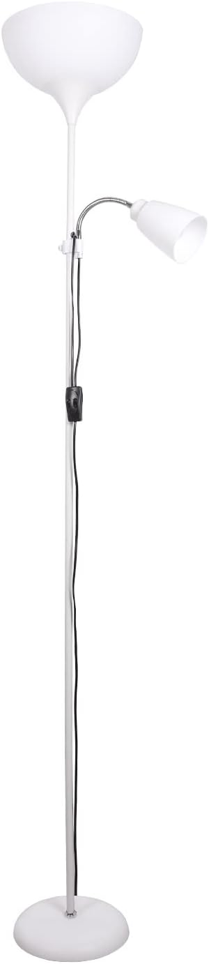 BEL AIR HOME - Lampada da terra Varese 1xE27 e 1xE14178cm - Ideale per soggiorni e studi