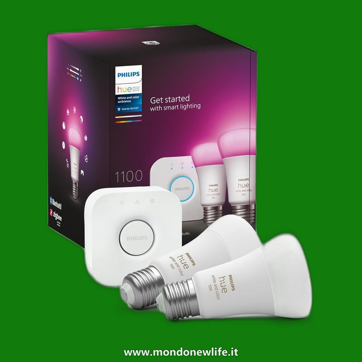Philips Hue White And Color ambiance Starter Kit E27