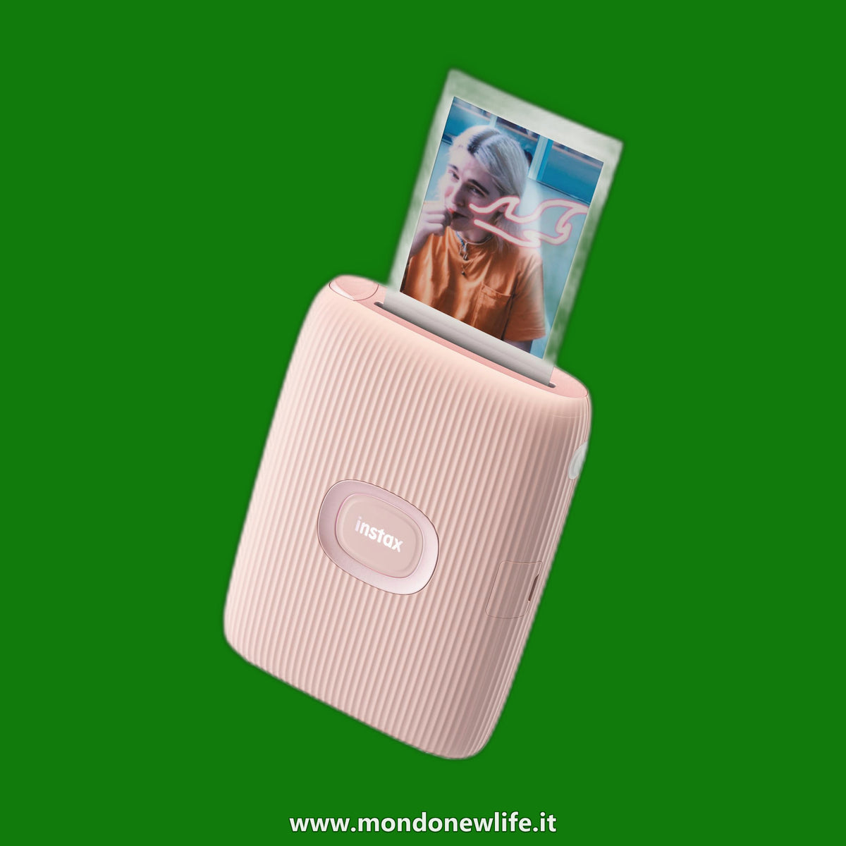 Fujifilm instax mini Link 2 Soft Pink, Mini Stampante per Smartphone
