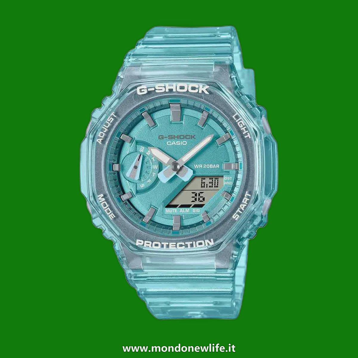 Casio G-Shock GMA-S2100SK-2AER Orologio da polso donna Con allarme