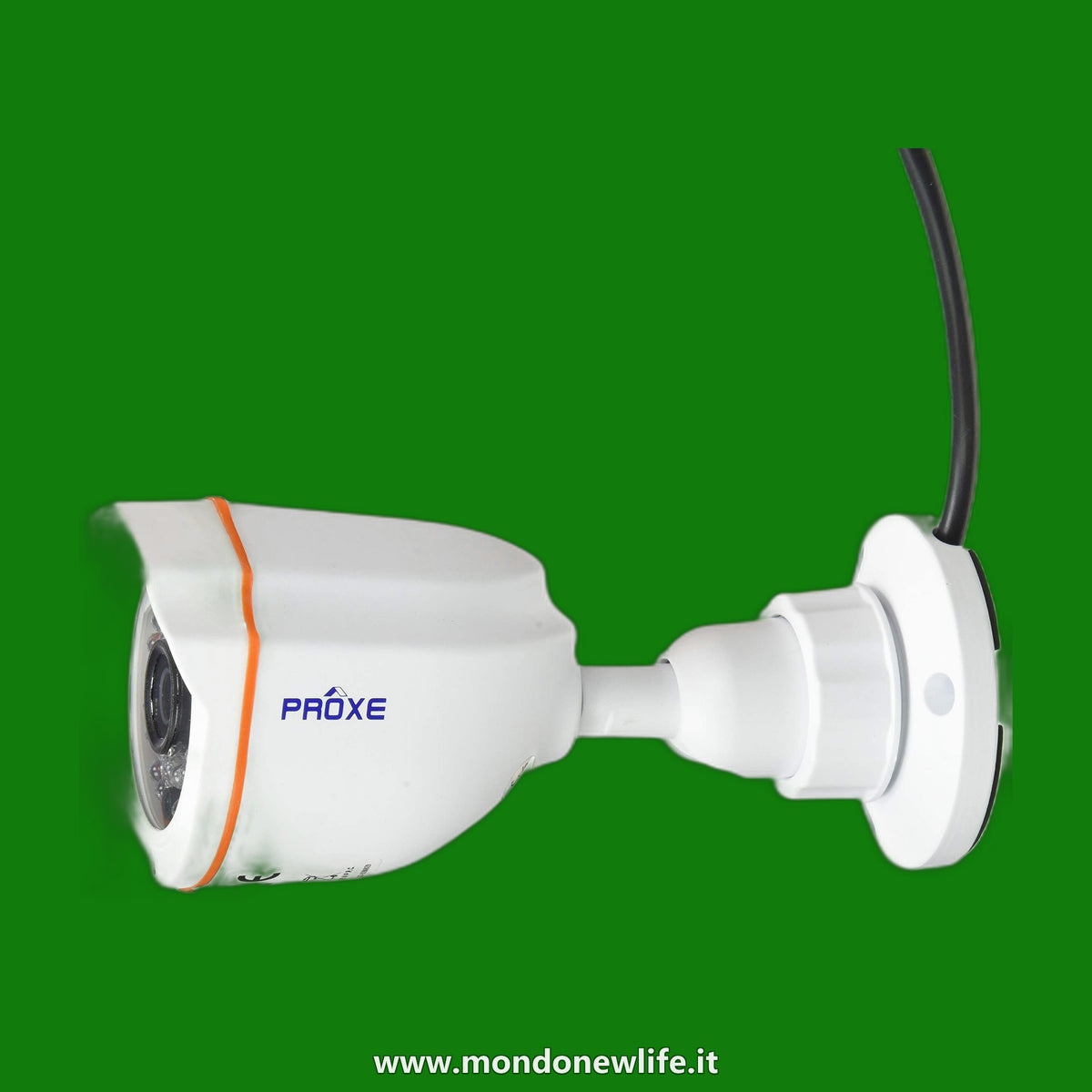 Proxe 175010 Telecamera Powerline, Bianco
