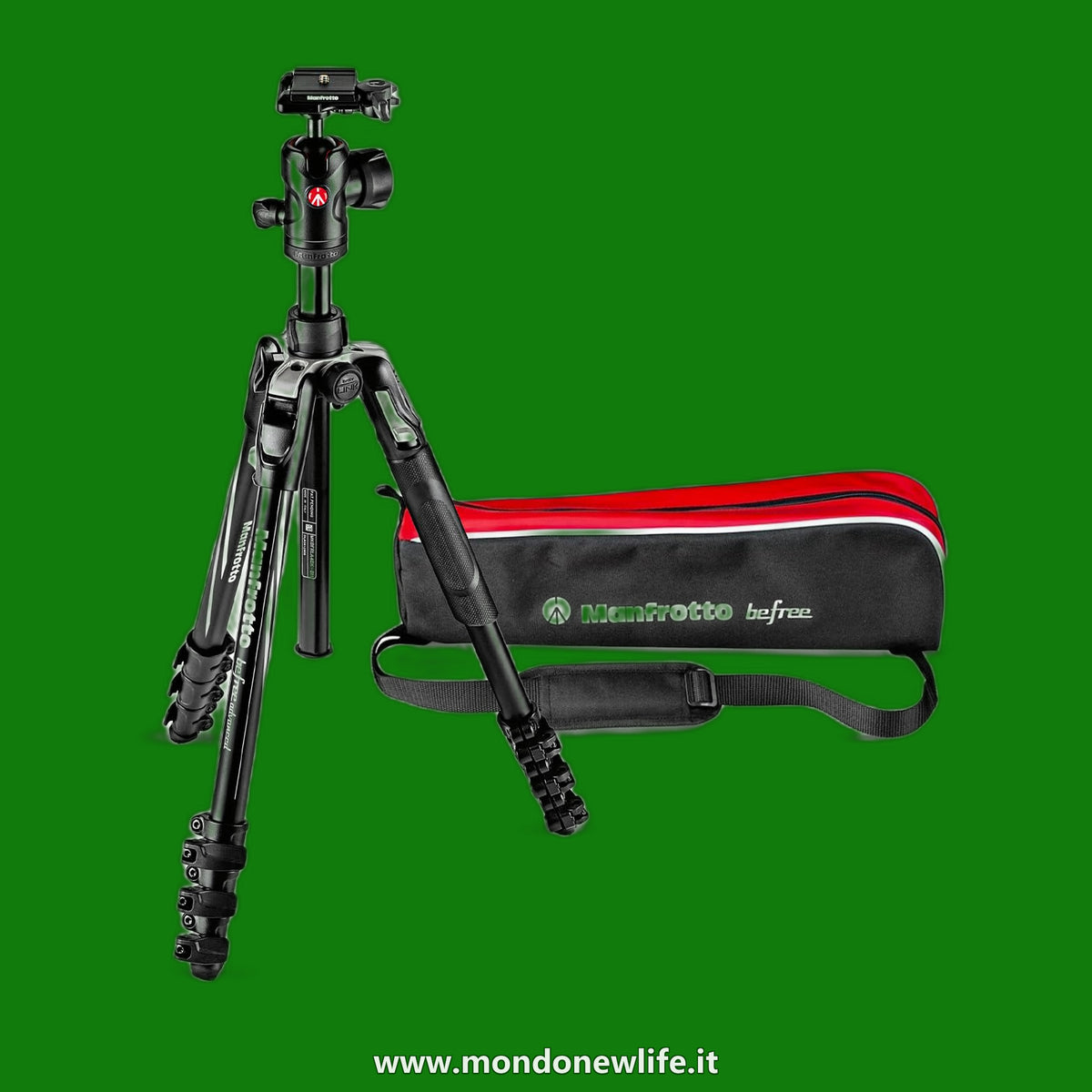 Manfrotto Befree Advanced Kit Treppiede per Fotocamera, da Viaggio