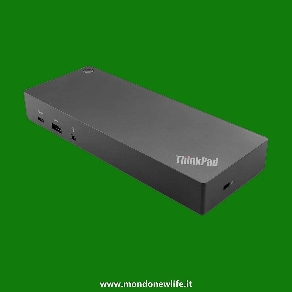Lenovo 40AF0135IT replicatore di porte e docking station per notebook Nero